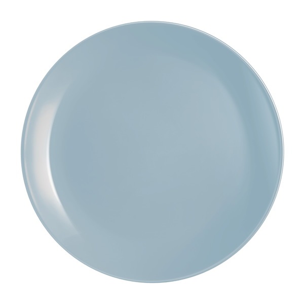 Тарілка обідня скло Diwali Light Blue 25 см