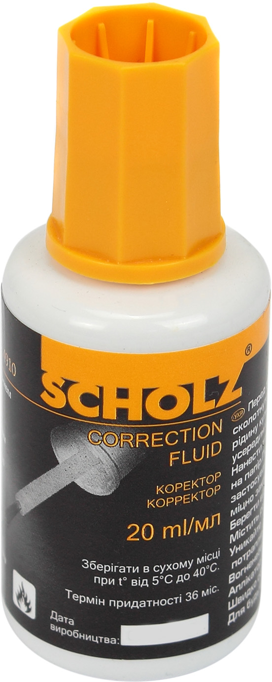 Коректор з пензлик Schols 20 мл Fluid