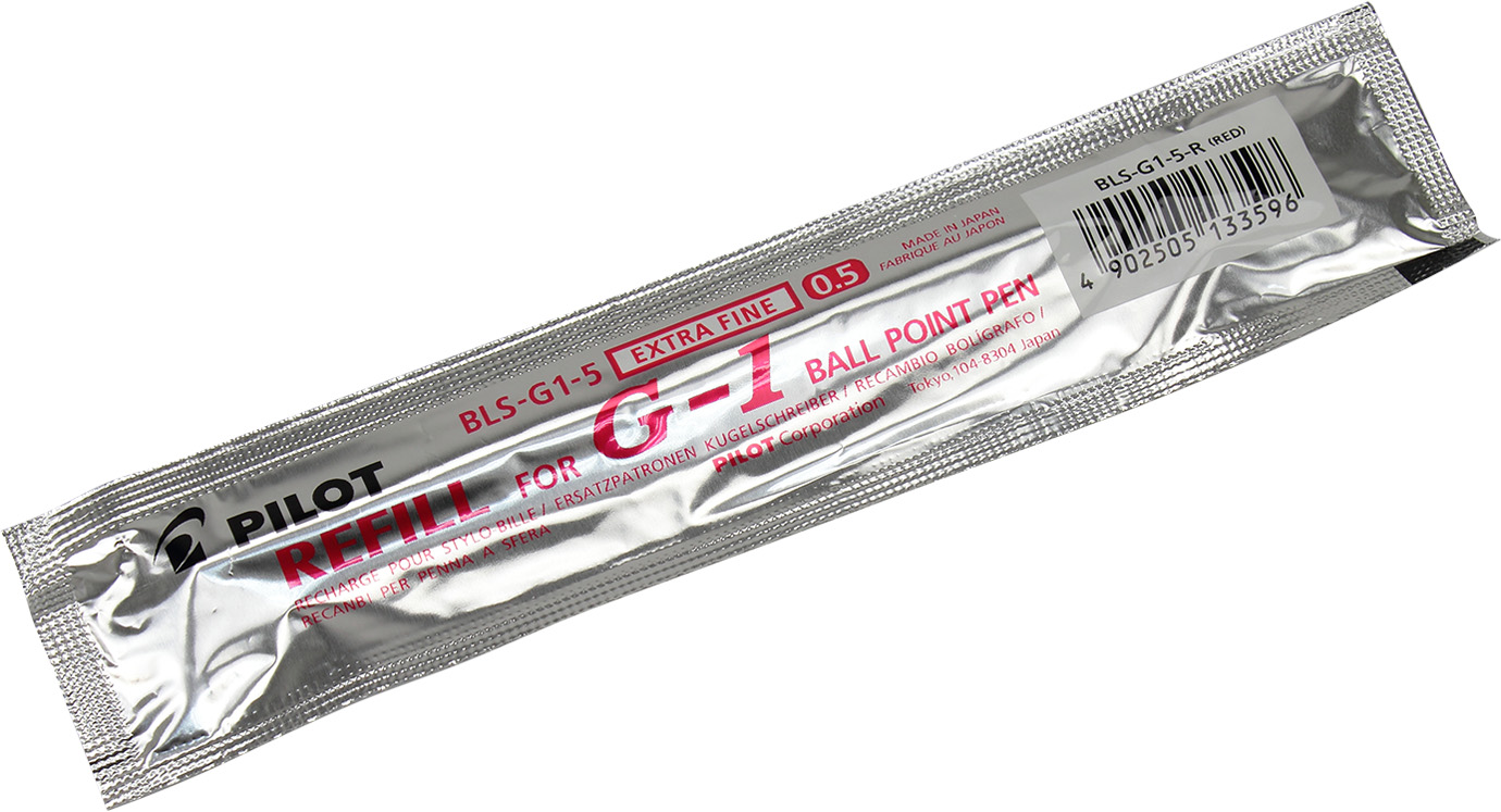 Стрижень гелевий 0,5мм червоний для BL-G1, BLGP-G1