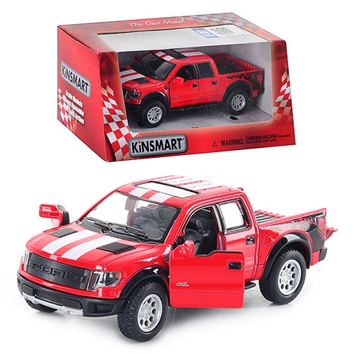 Машина металева Ford F-150 SVT Raptor Supercrew KT-5365-WF в коробці
