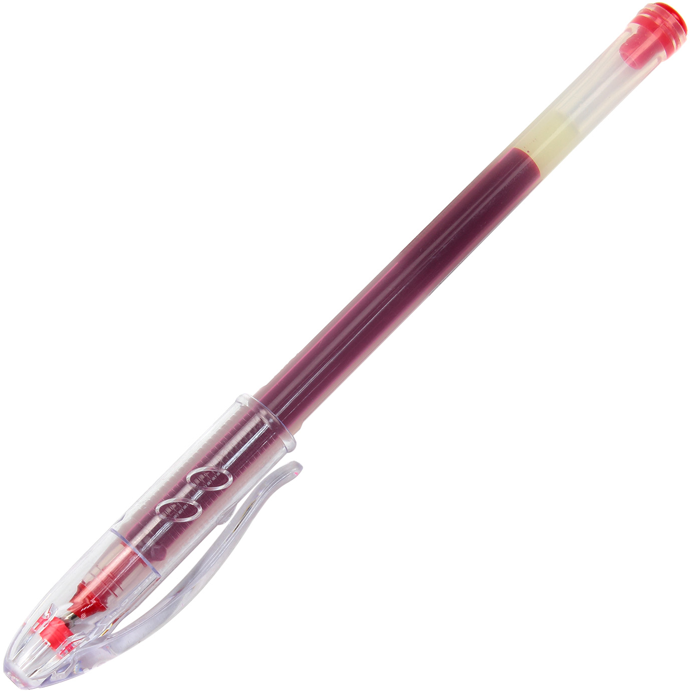 Ручка гелева Super Gel 0,5мм червона