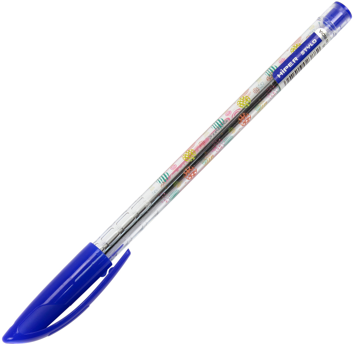 Ручка масляна кулькова Stylo дитяча 0,6 мм синя