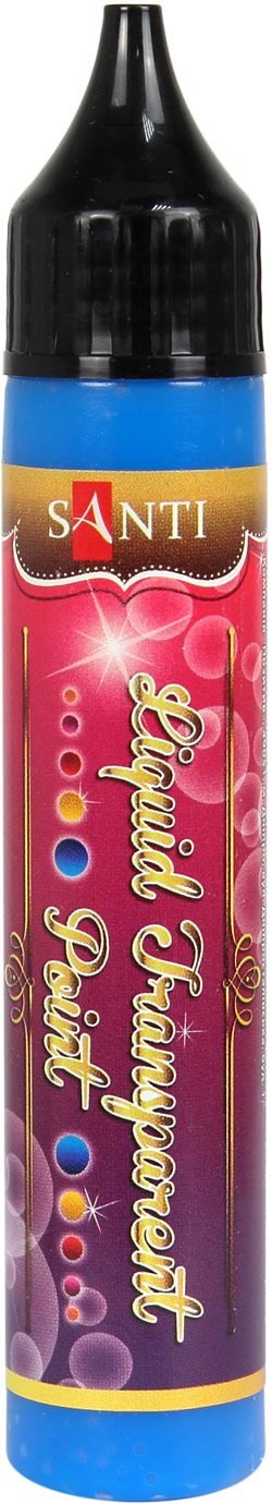 3D-гель Liquid transparent Point синий 742124