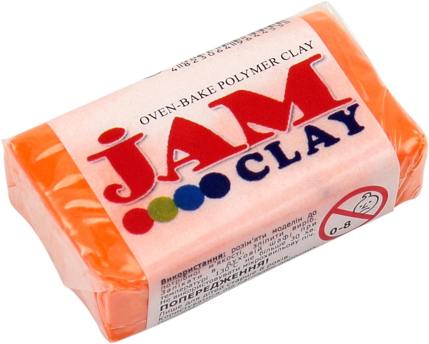 Глина полімерна Jam Clay Абрикос 20г