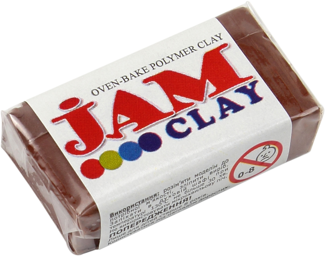 Глина полімерна Jam Clay Молочний шоколад 20г