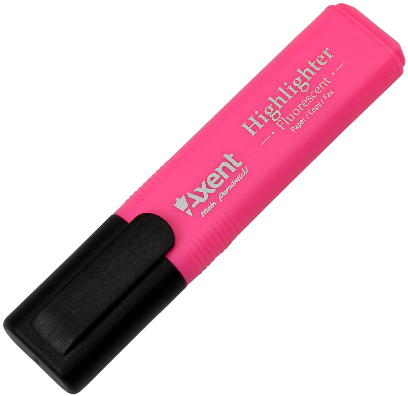 Текстмаркер скошений Highlighter 1-5 мм рожевий