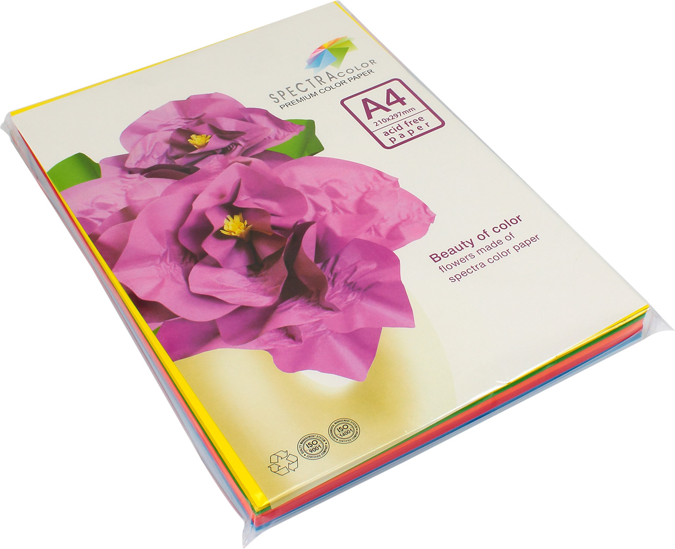 Папір кольоровий А4 160г/м2 інтенсив 5×20 Spectra Color-Rainbow Pack Deep IT 82 A 100 шт