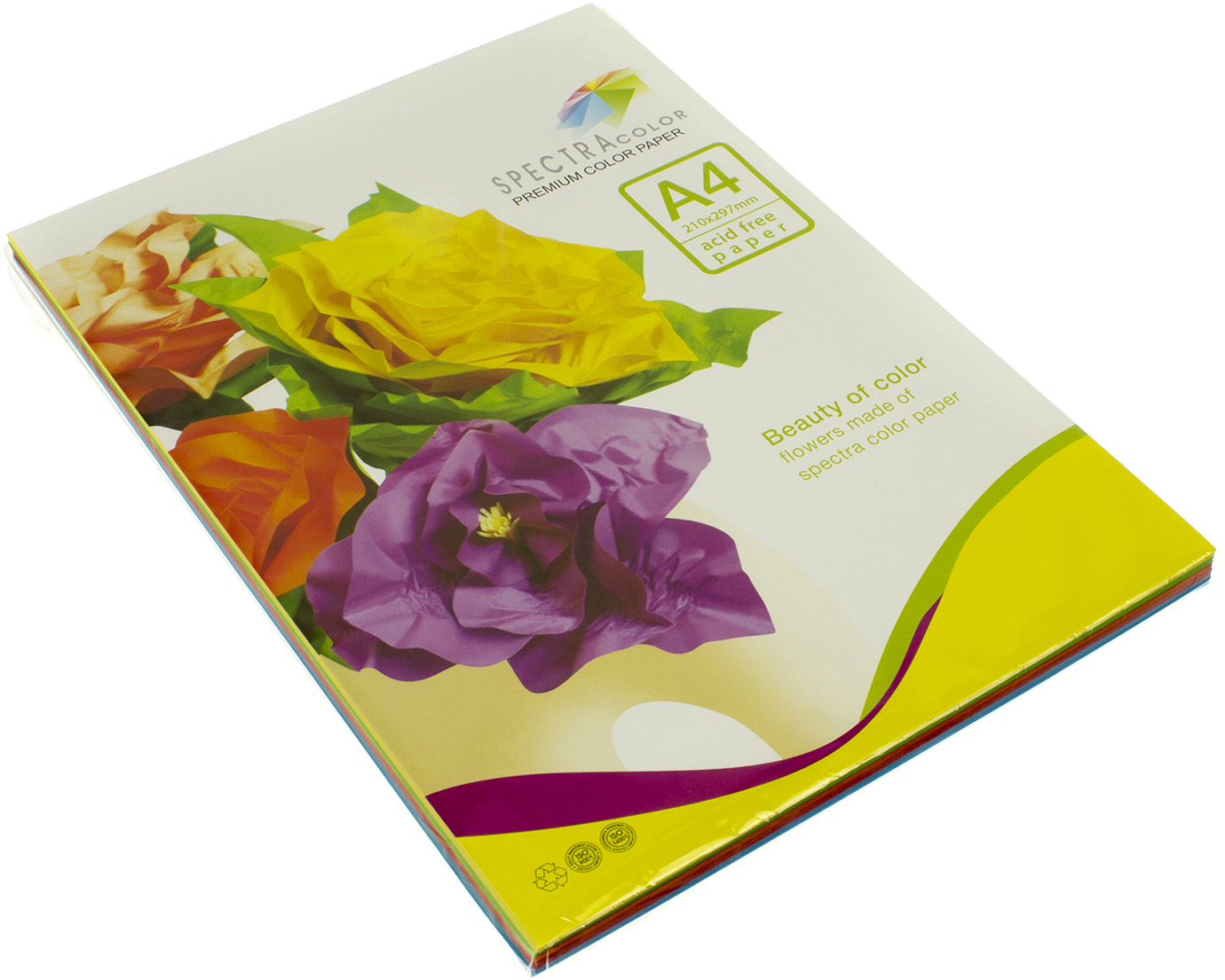 Папір кольоровий А4 80г/м2 інтенсив 5×20 Spectra Color-Rainbow Pack Deep IT 82 A 100 шт