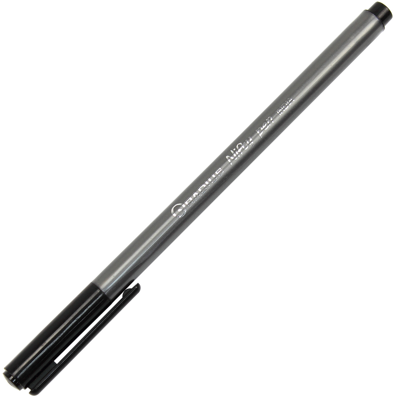 Ручка кулькова Nifti pen 0,7 мм, чорна 9283