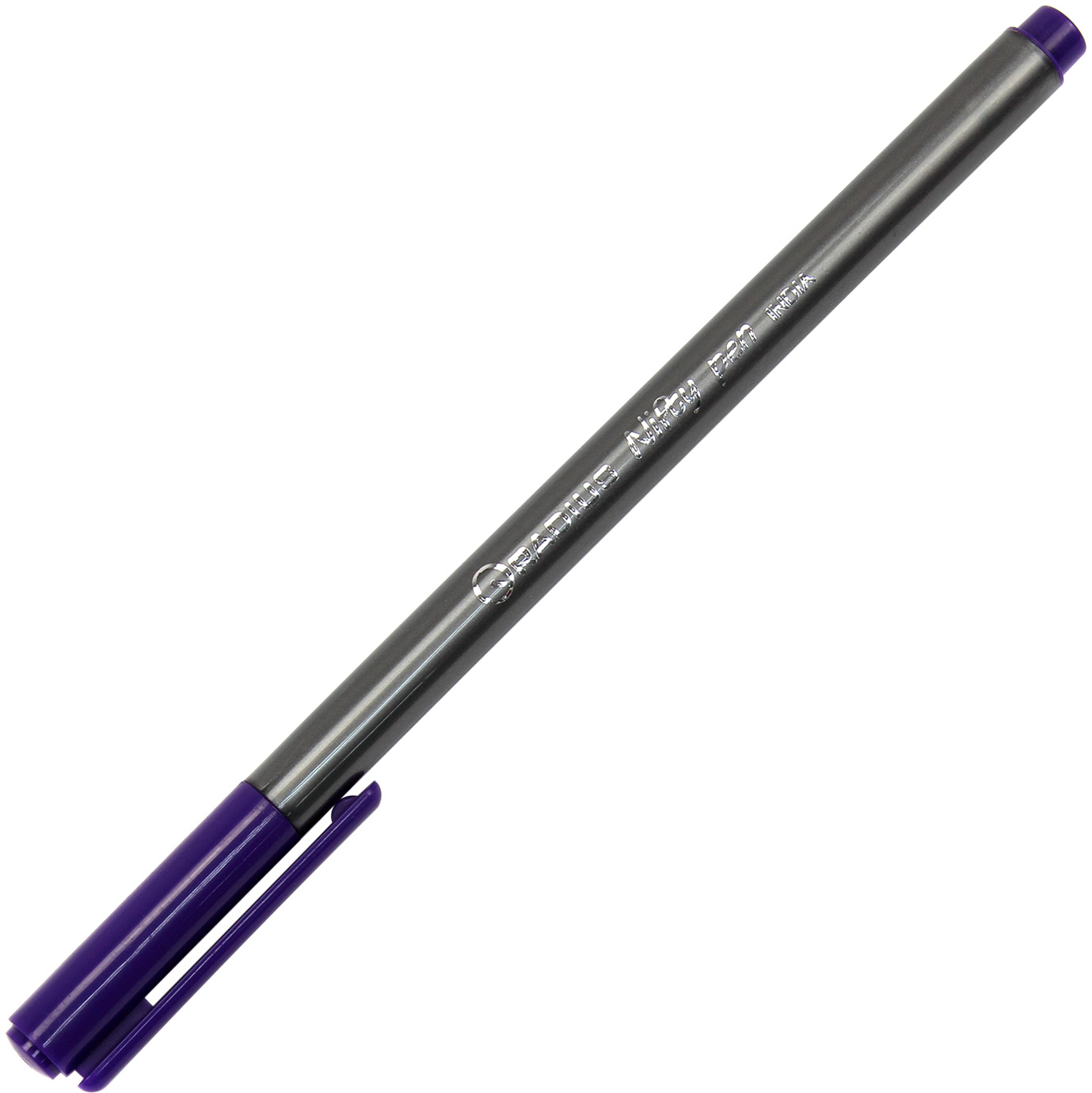 Ручка кулькова Nifti pen 0,7 мм, фіолетова 9283