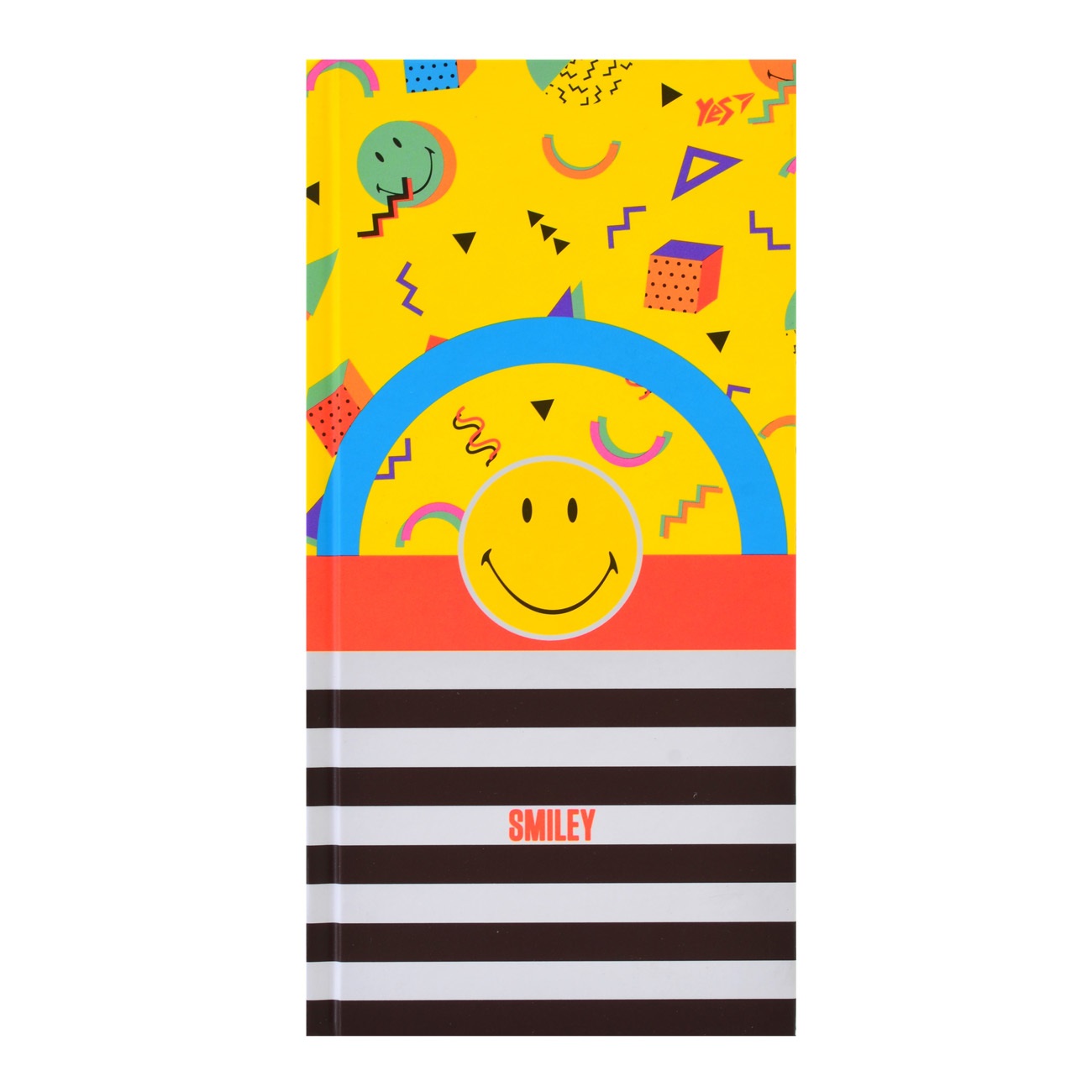 Блокнот B6+ 64 аркуші клітинка Smiley 7 БЦ 151523