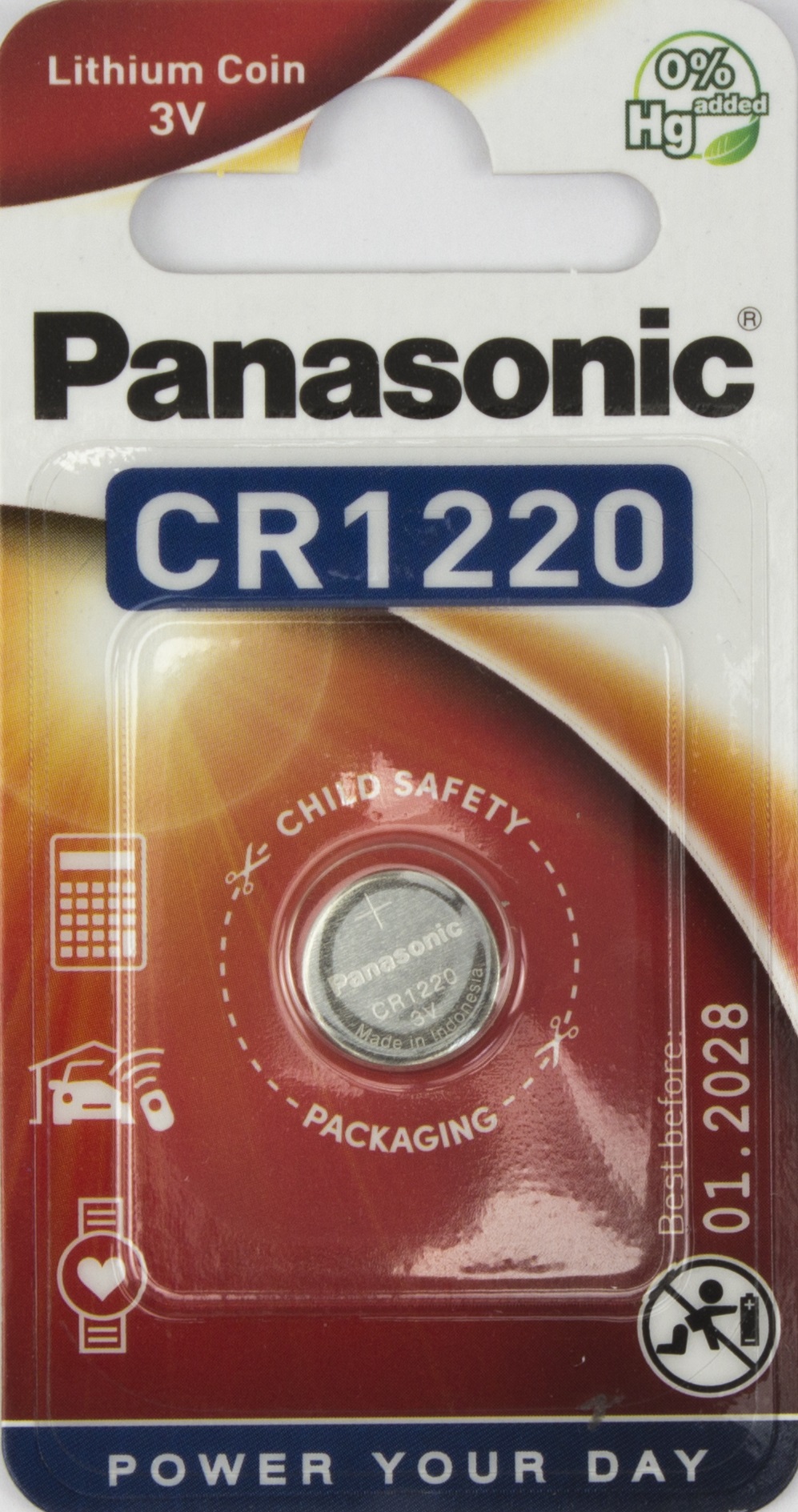 Батарейка CR-1220/1bl 3 V lithium