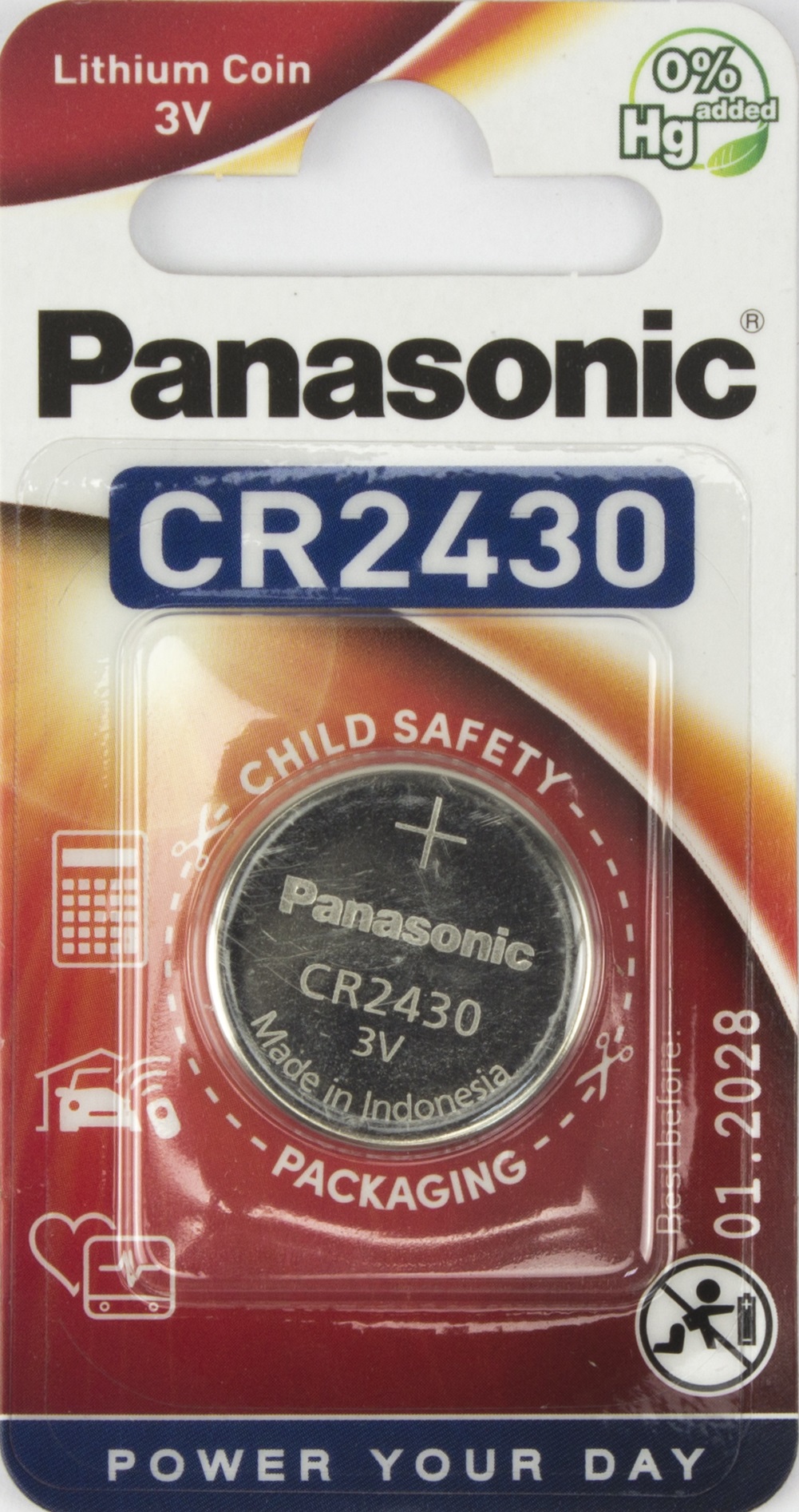 Батарейка CR2430/1bl lithium