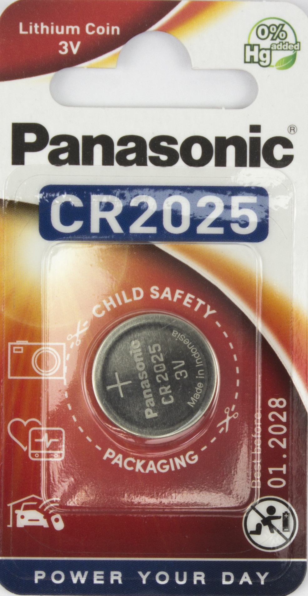 Батарейка CR2025/1bl 3V lithium
