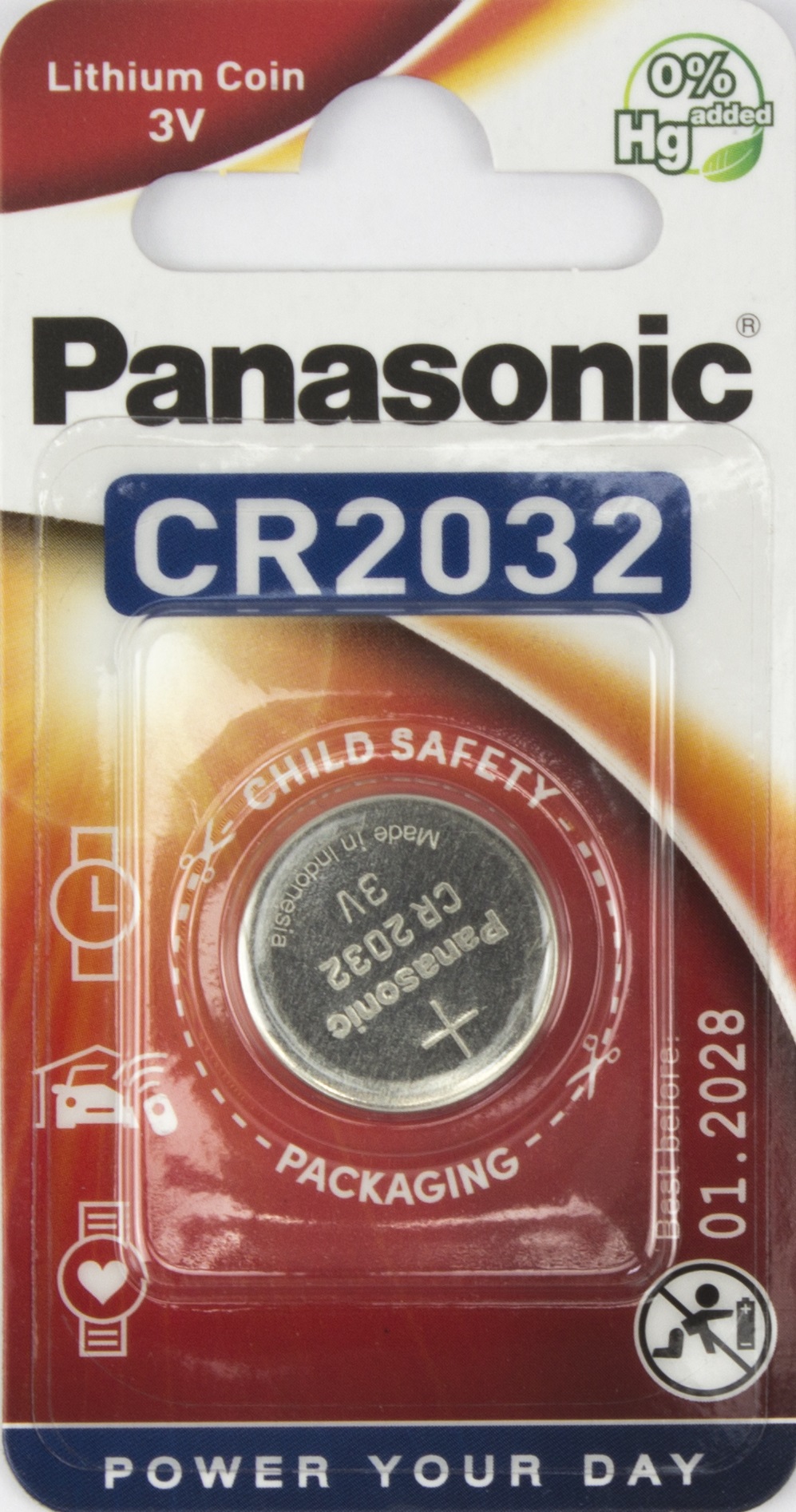 Батарейка CR2032/1bl 3 V lithium