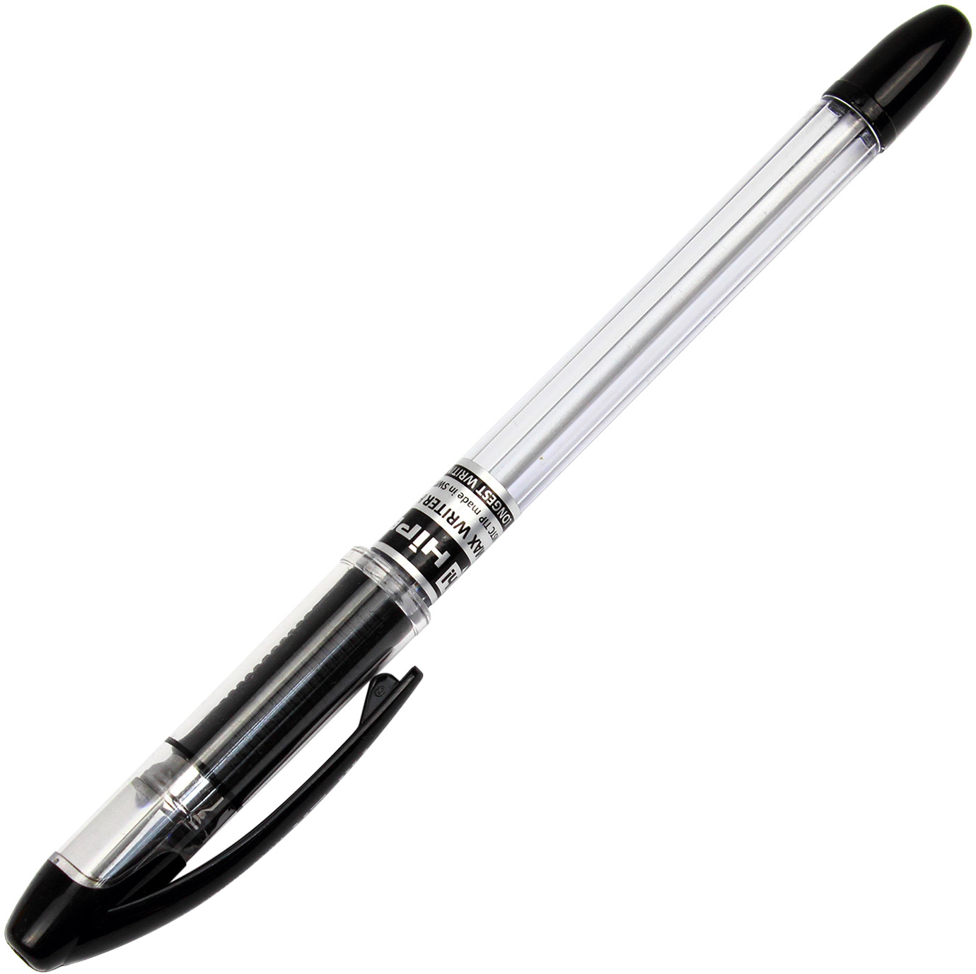 Ручка масляна кулькова MaxWriter 2500 м 0,7 мм, чорна