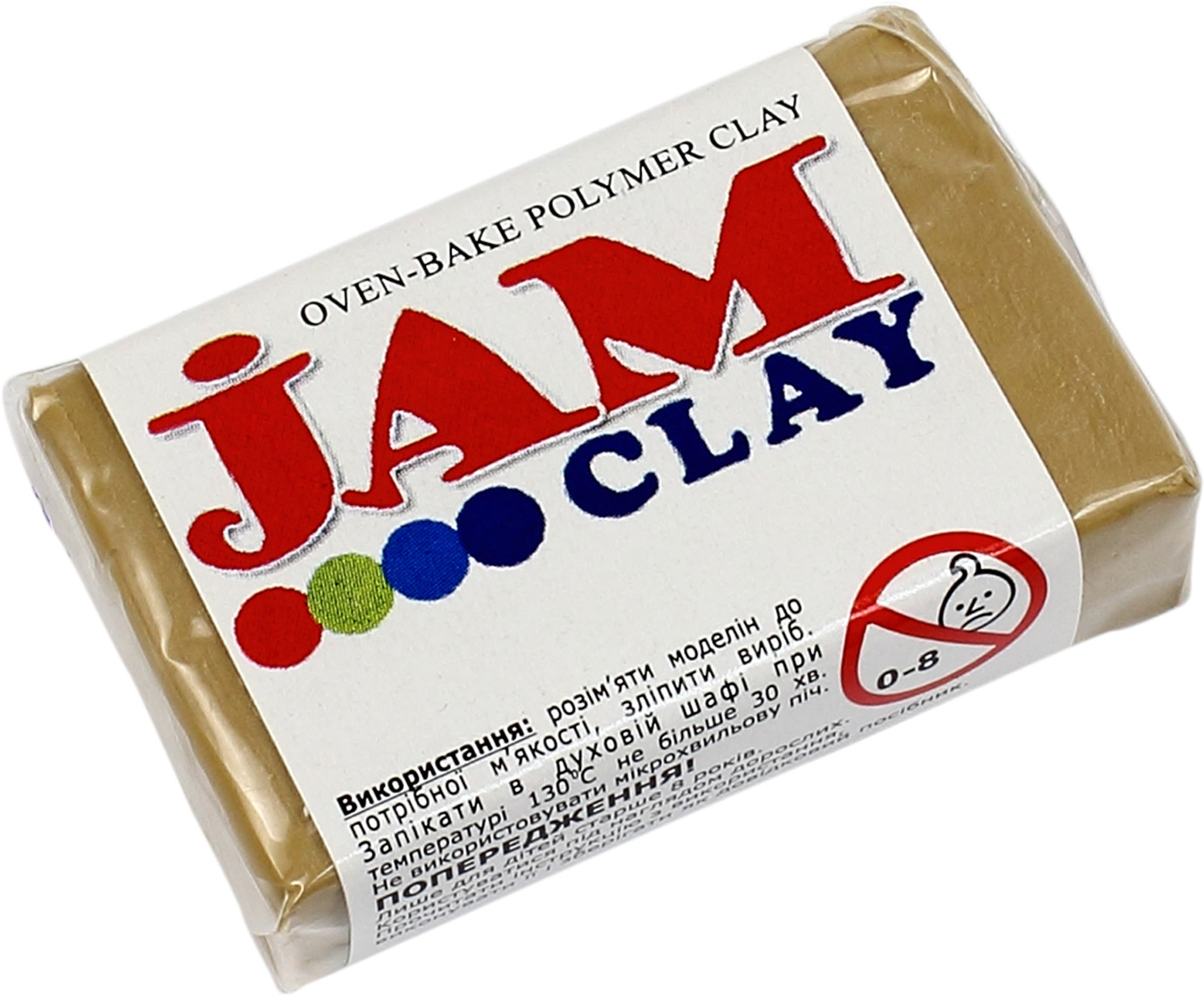 Глина полімерна Jam Clay Капучіно 20г
