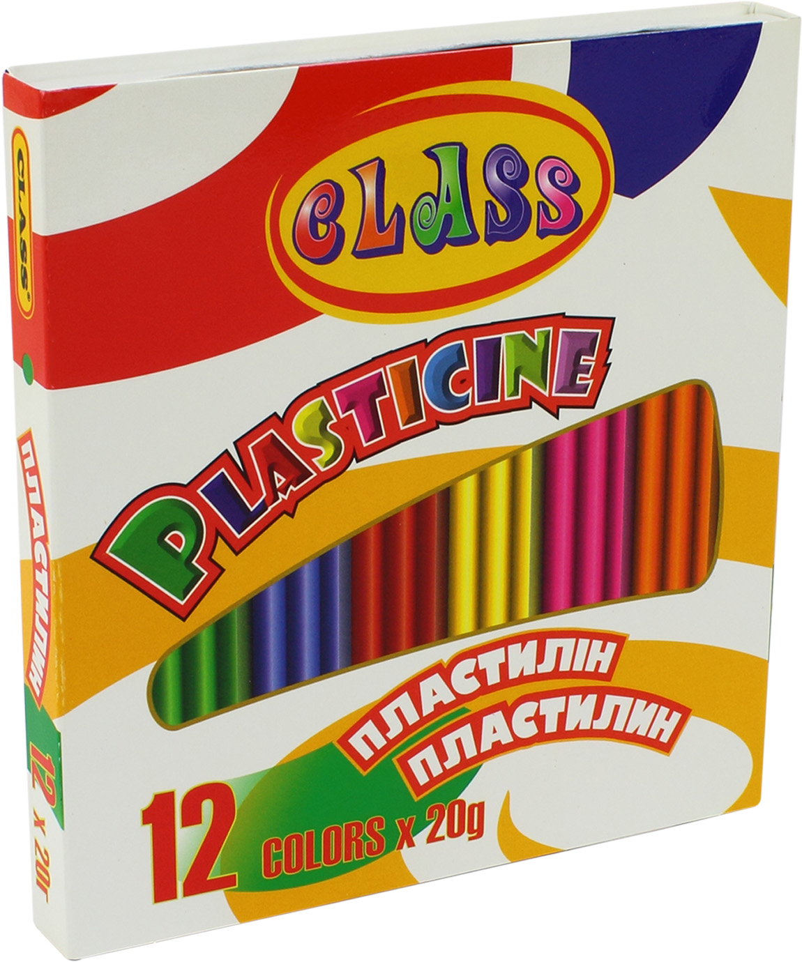 Пластилин 12 цветов 240 гр 7624 / 11060160