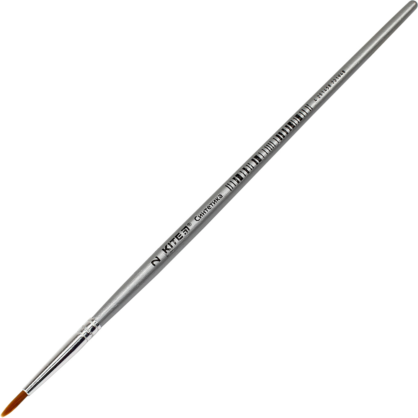 Пензлик художній синтетика, круглий