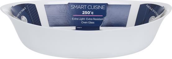 Форма для запікання.Smart Cuisine 32×20см скло овал