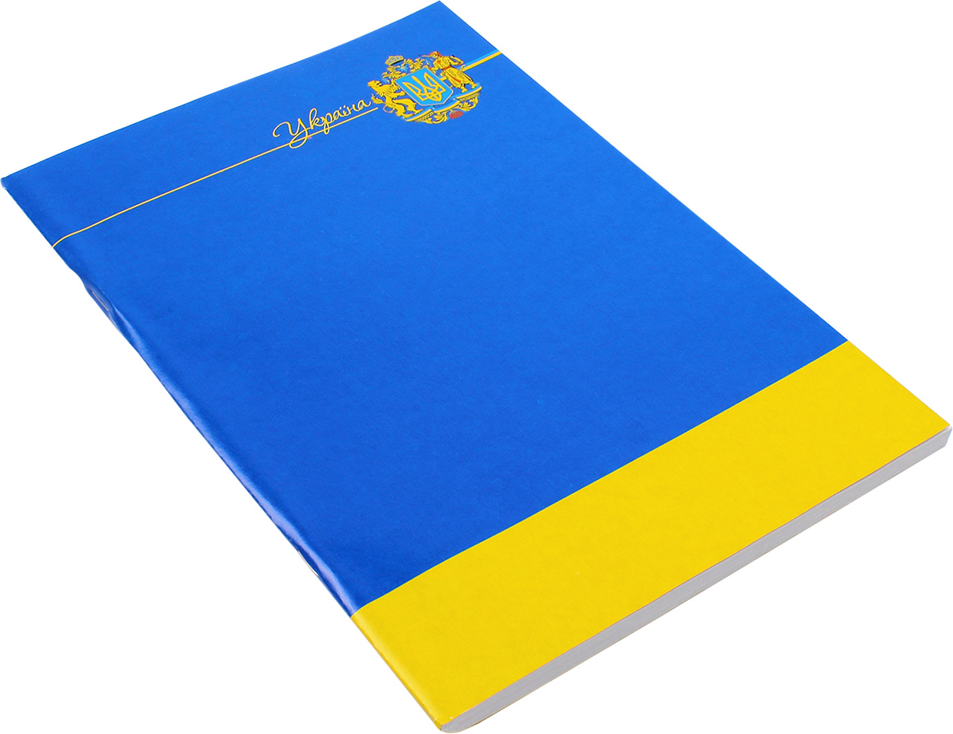 Книга-канцелярська А4 96 аркушів лінія м'яка обкладинка офсет 459446