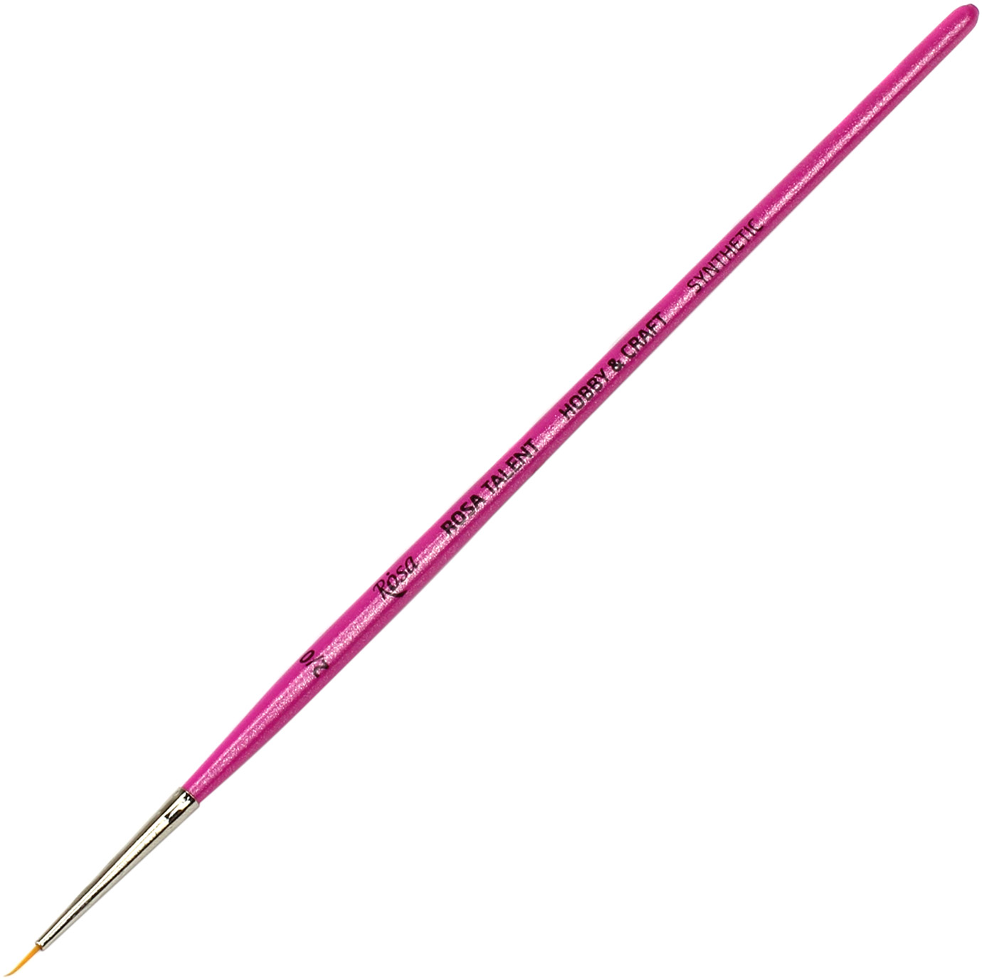 Пензлик художній «Rosa Talent» Hobby&Craft синтетика, кругла, к. р.