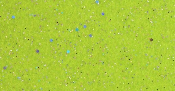 Фетр м'який з глітером 21×30 см салатовий 741812