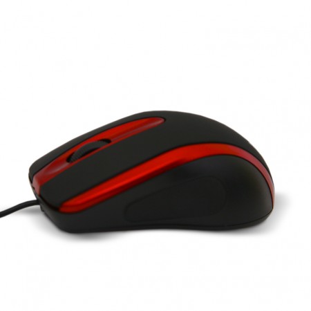 Мишка HV-MS753 USB black/red