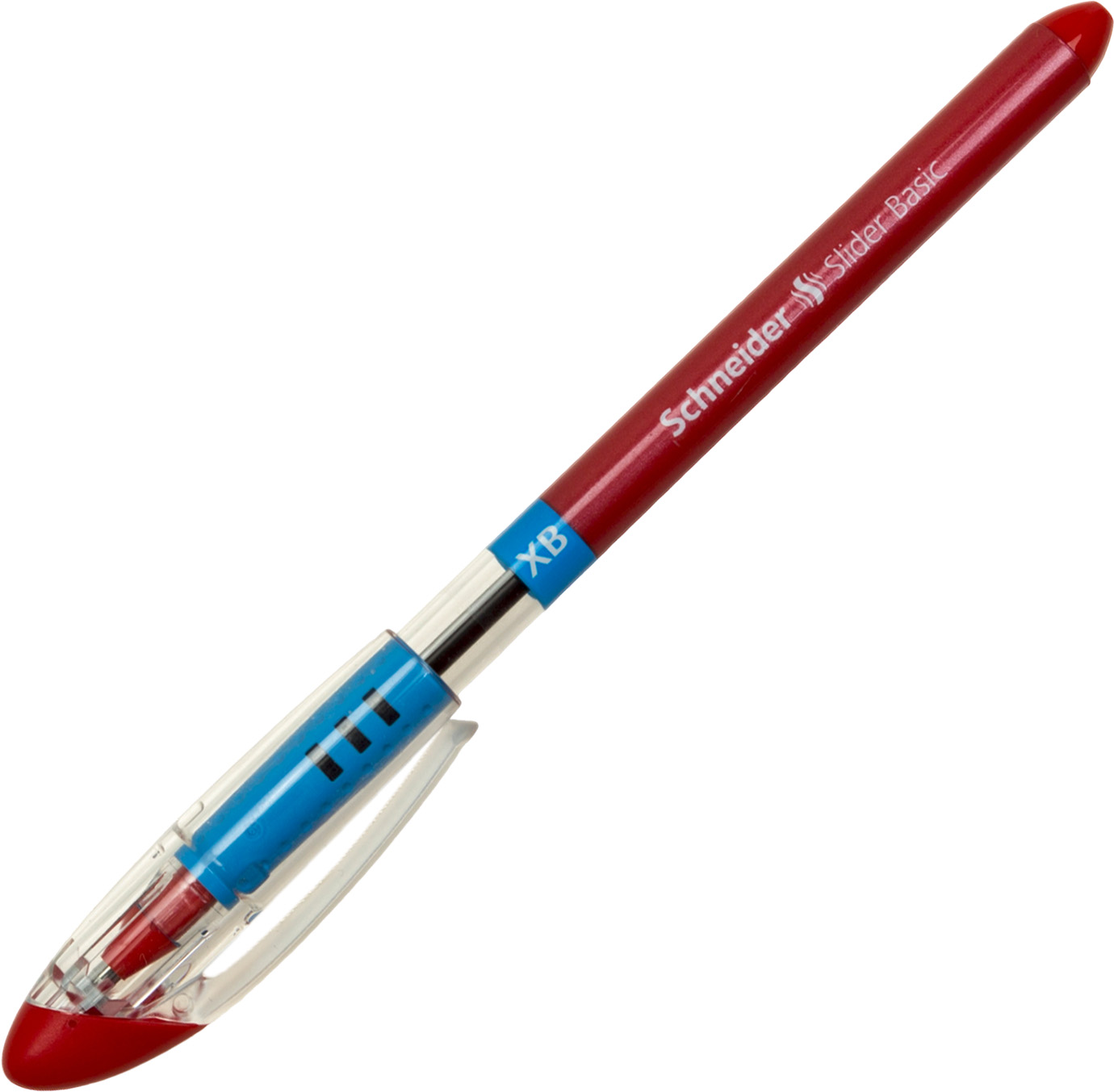 Ручка масляна кулькова Ballpoint pen Slider Basic XB червона 151202