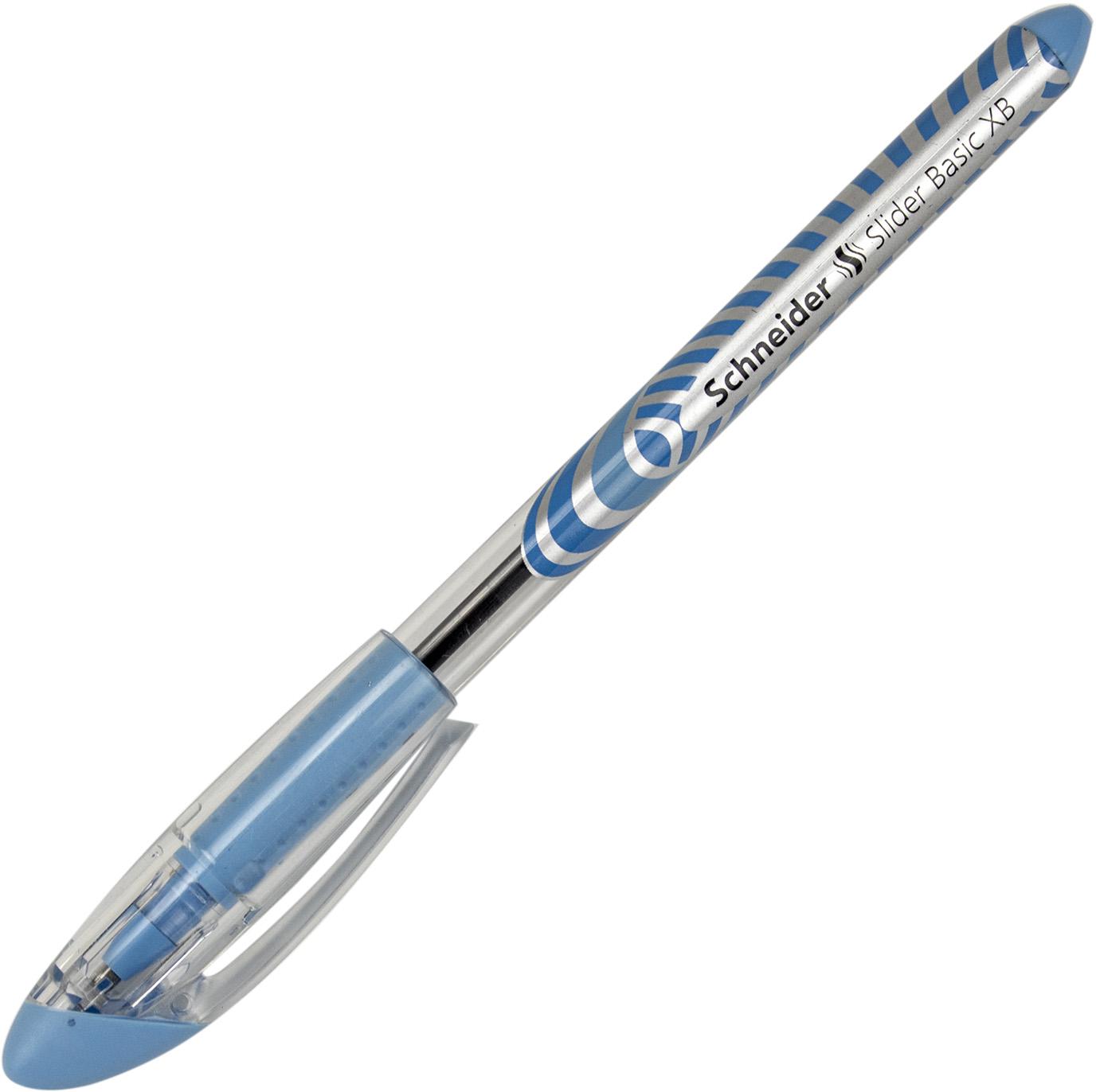 Ручка масляна кулькова Ballpoint pen Slider Basic XB світло-синя 151210