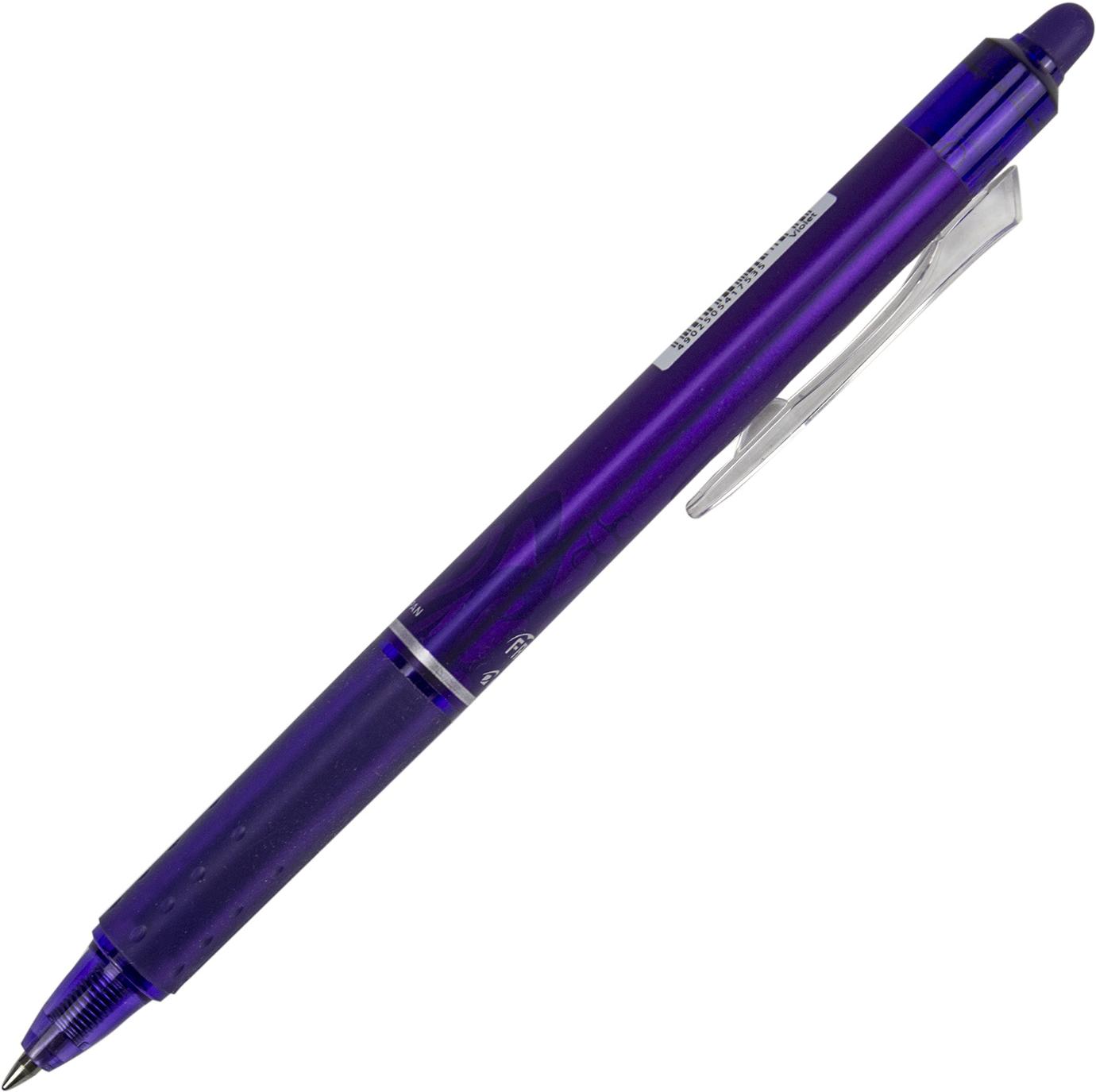 Ручка гелева автоматична Frixon Cliker 0,7мм пиши-стирай фіолетова