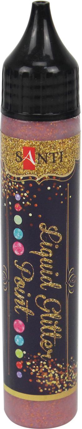 3D-гель Liquid glitter gel бронзовий 741226