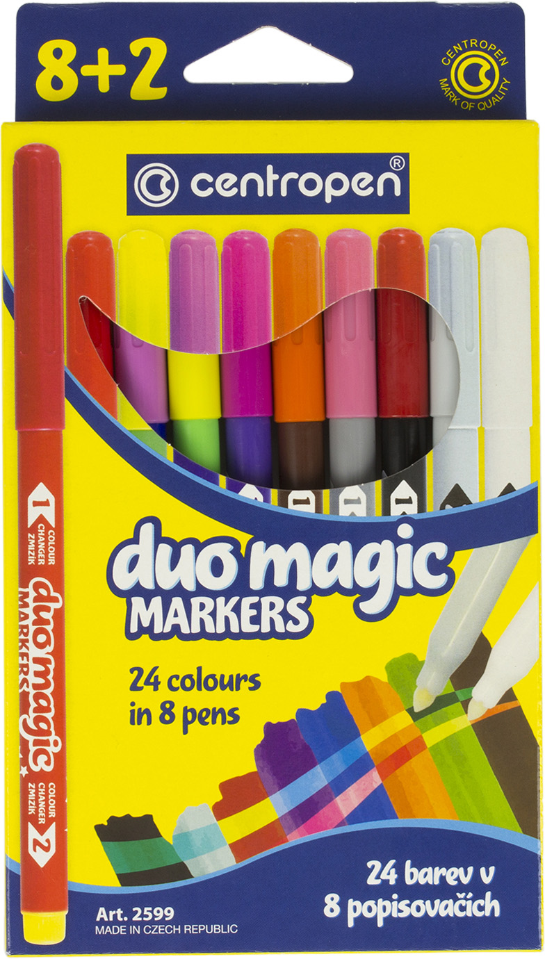 Фломастери Duomagic 2599/10 10 кольорів