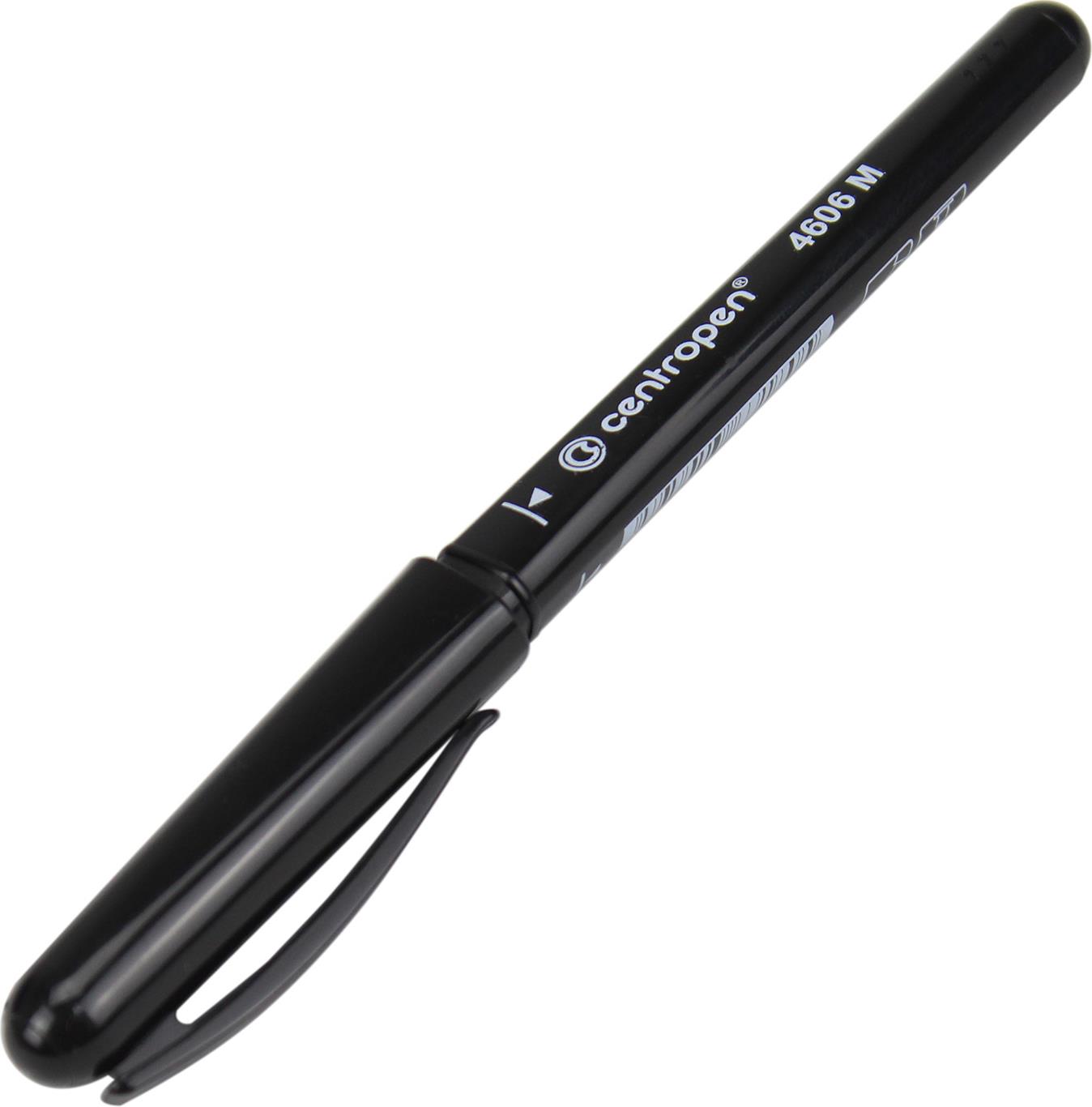 Маркер Pen ergoline 1мм чорний 4606