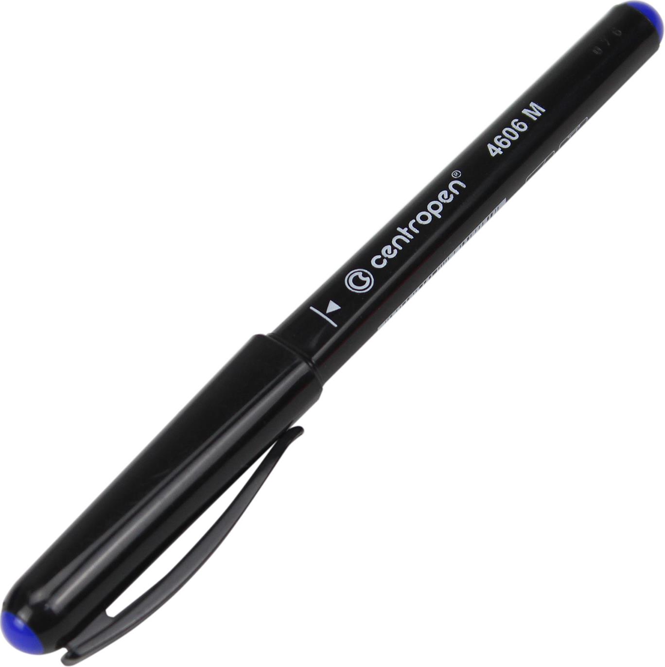 Маркер СD Pen ergoline 1мм синій 4606