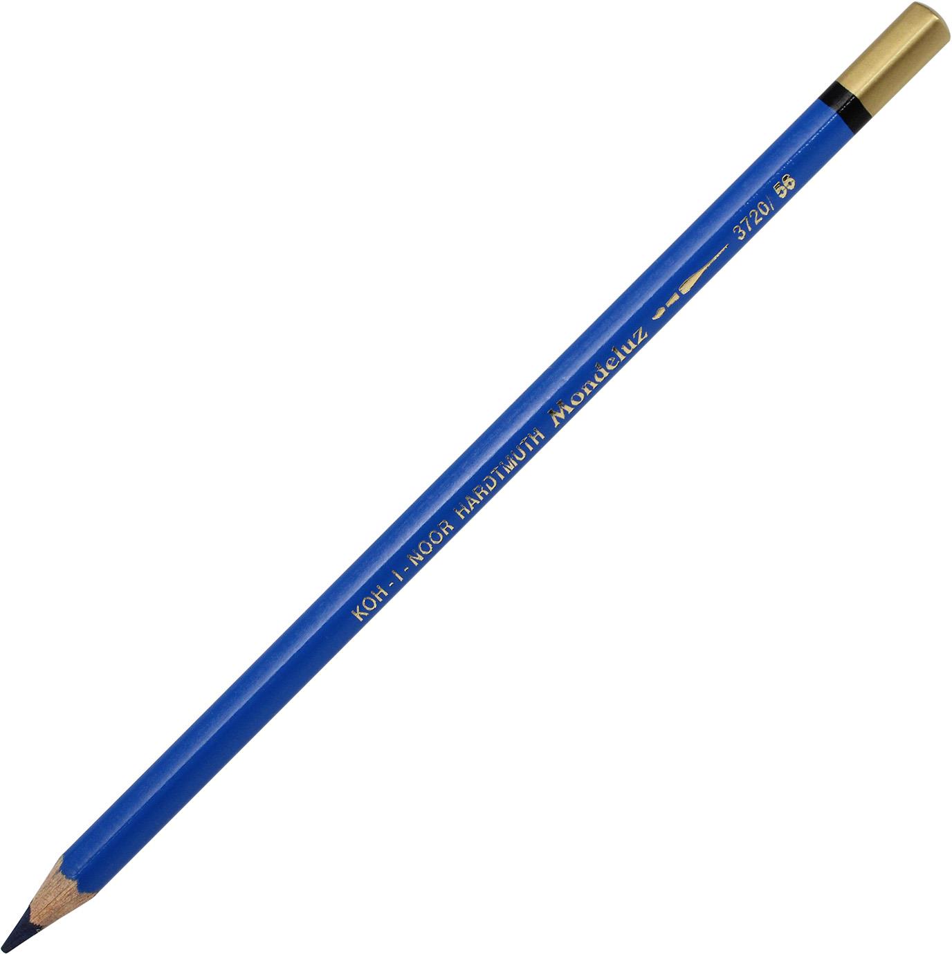Олівець кольоровий акварельний Mondeluz indigo blue/індиго синій