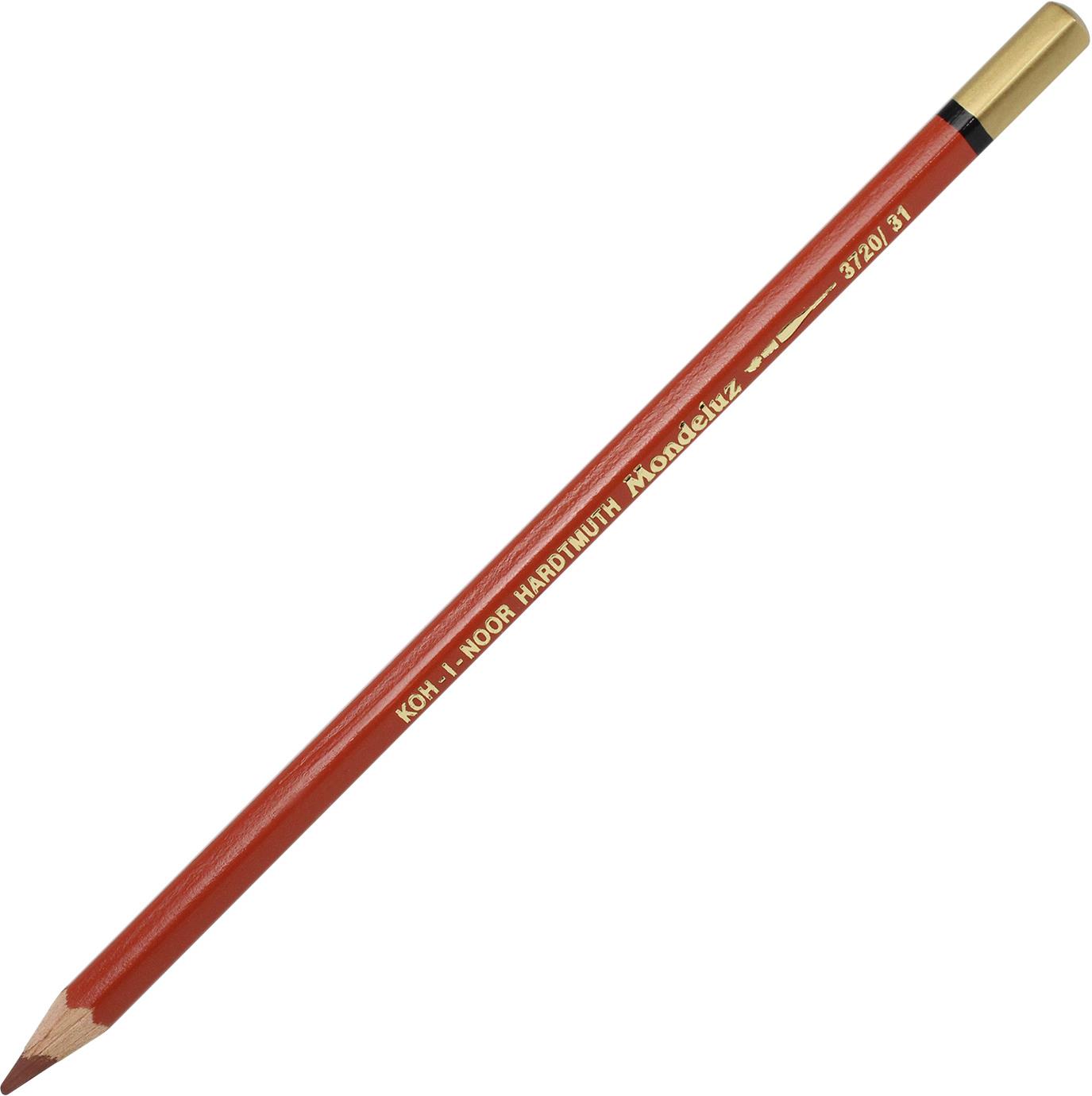 Олівець кольоровий акварельний Mondeluz light brown/світло-коричневий