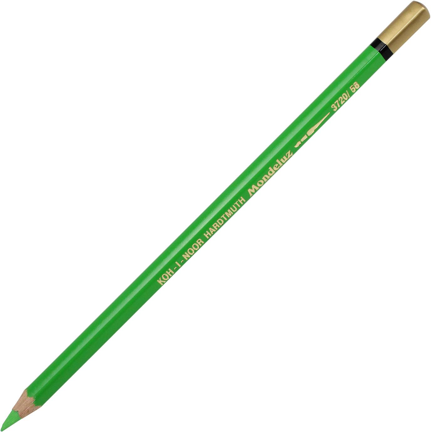 Олівець кольоровий акварельний Mondeluz light green/світло-зелений