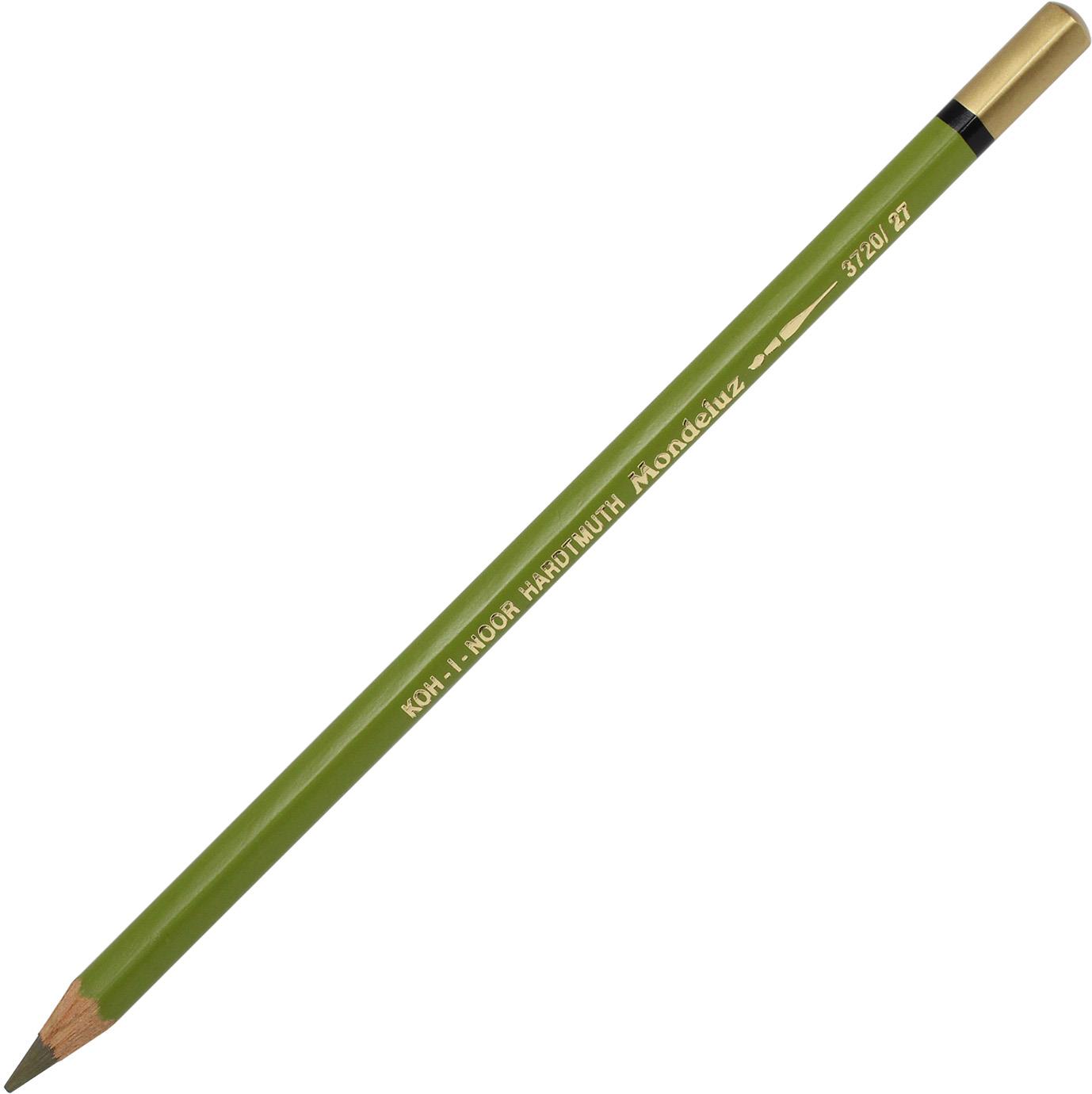 Олівець кольоровий акварельний Mondeluz olive green dark/оливковий темно-зелений