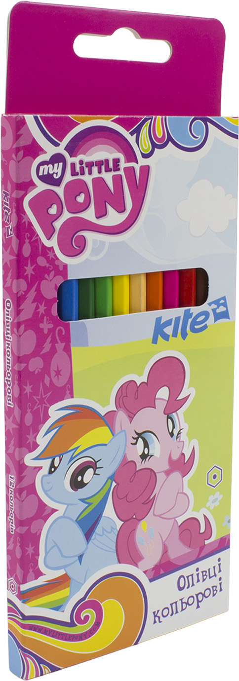 Олівці кольорові 12 кольорів Little Pony