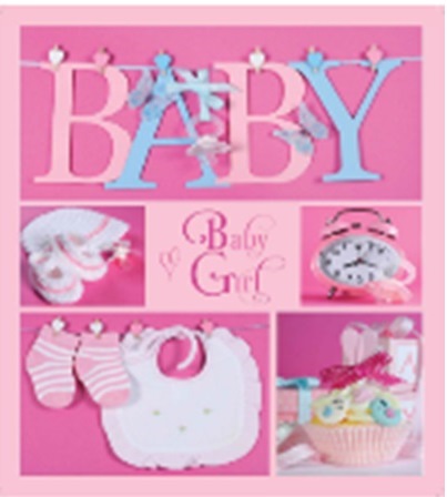 Фотоальбом 10×15×56 Baby collage pink
