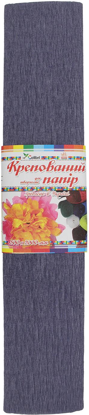 Папір-гофра 10.1 2мх50см світло-сірий