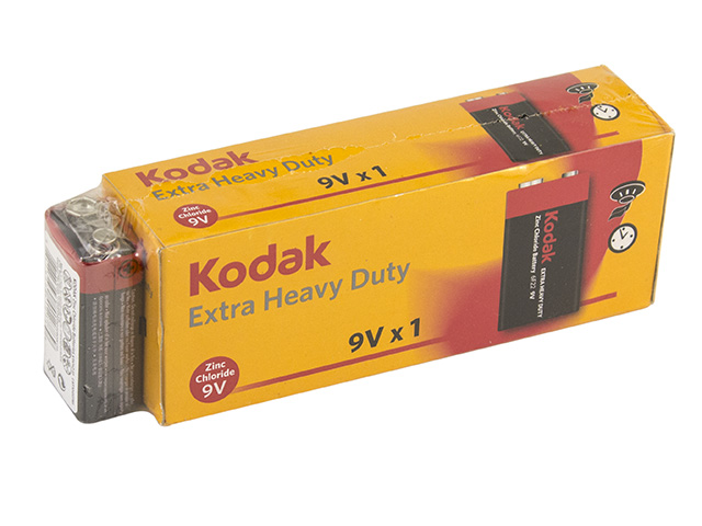 Батарейка 6F22/1shrink Extra Heavy Duty/LongLife крона