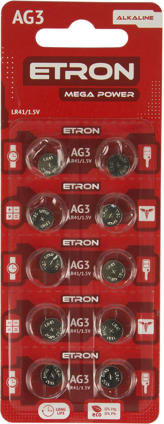 Батарейка Mega Power AG3/10bl
