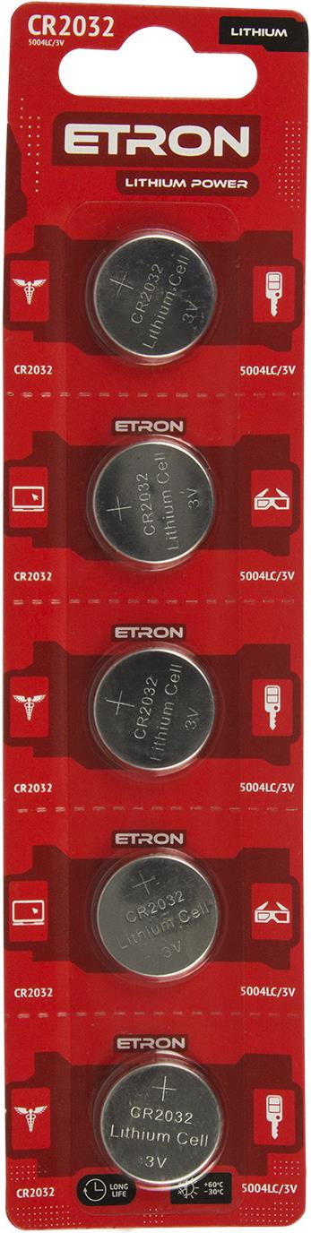 Батарейка Lithium Power CR2032/5bl 3V
