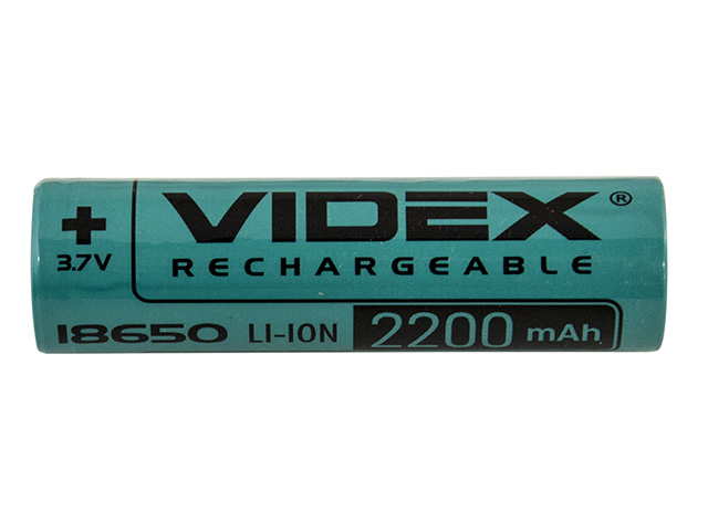 Акумулятор Li-ion 18650-R, 2200 mAh
