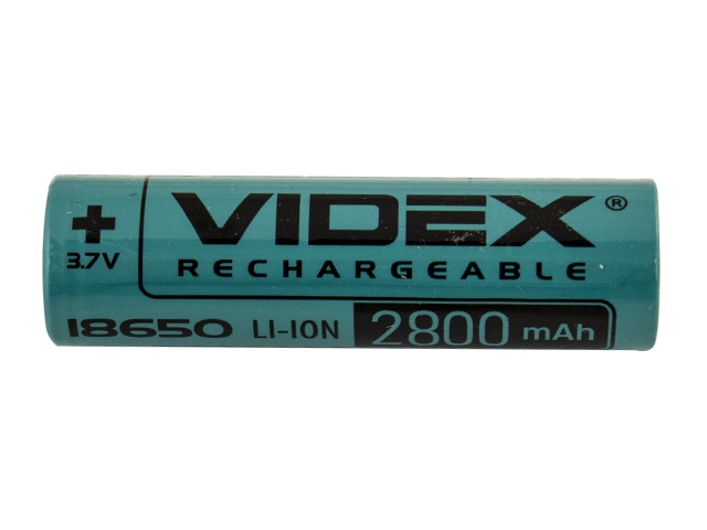 Акумулятор Li-ion 18650-R, 2800 mAh