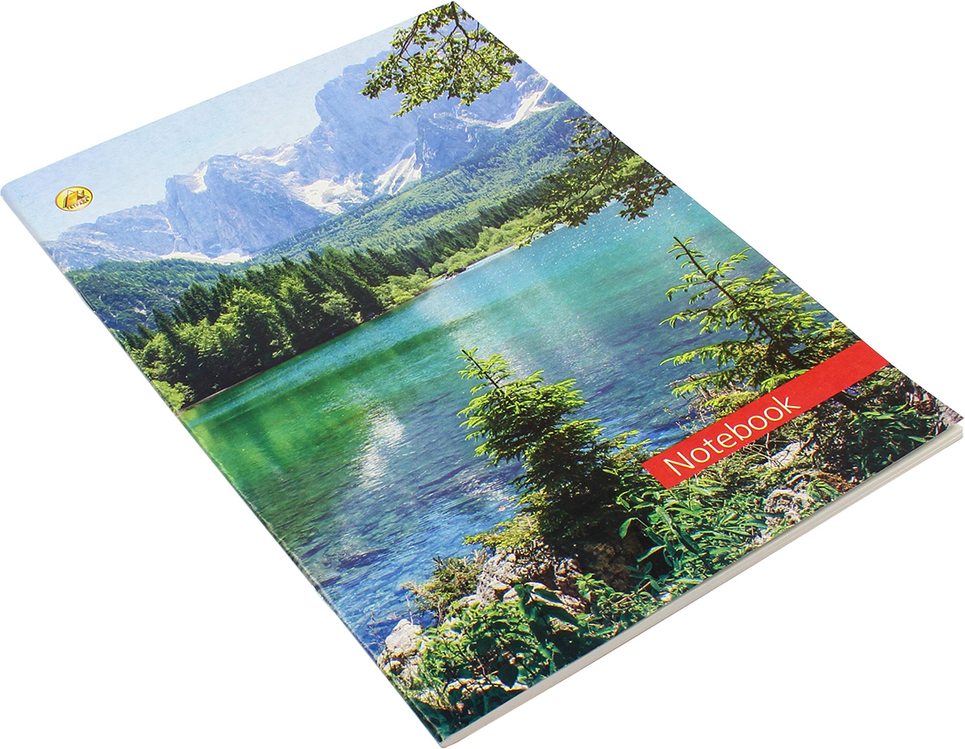 Книга-канцелярська А4 48 аркушів лінія м'яка обкладинка 459450