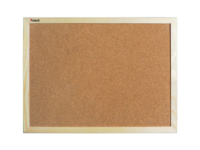 Дошка коркова 45×60см дерев'яна рамка 9601