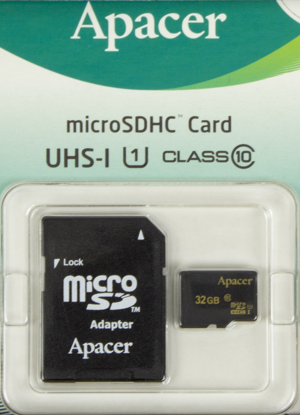 Карта памяті 32Gb Micro-SDHC (UHS-1) R-45Mb/s adapter class10 8876